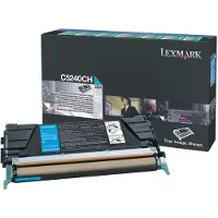 Lexmark C5240CH Toner Cyaan Hoge capaciteit