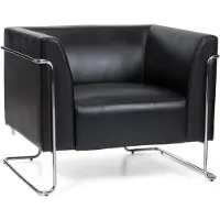 Hjh OFFICE CURACAO | 1-Zits - Lounge bank / sofa Zwart