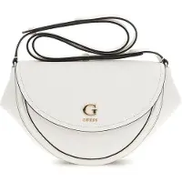 GUESS schoudertas Coleen Convertible Xbody Bag Cream White crème