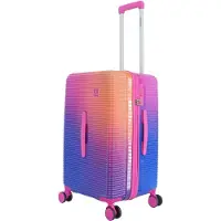 Saxoline Twist Trunk Harde Koffer Medium – Lichtgewicht, Trendy koffer & Stijlvolle Reiskoffer in Fuchsia – De Koffer die Reizigers Begrijpt - Fuchsia / Medium