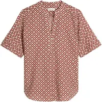 Marc O'Polo relaxed fit blouse van puur katoen