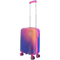 Saxoline Twist Harde Handbagagekoffer 54 cm – Fuchsia - Fuchsia / Small