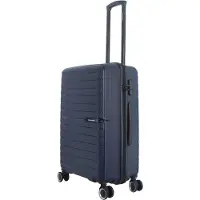 Saxoline – Fiesta | Harde Koffer / Valies / Reiskoffer – Medium (60L) – Marine Blauw - Marine Blauw / Medium