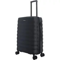 Saxoline - Flow | Harde koffer / Reiskoffer - 100L - Large - Zwart - Zwart / Large