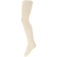Ewers - Dikke kinderpanty - 80 DEN - effen Ivoor - 50% katoen - 110/116