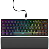 Hama Exodus 760 toetsenbord, USB, QWERTZ, Duits, zwart
