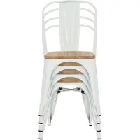 Hjh OFFICE VANTAGGIO COMFORT W - Vergaderstoel / bezoekerstoel Wit