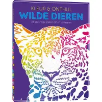 Uitgeverij MUS Kleur & Onthul: Wilde Dieren