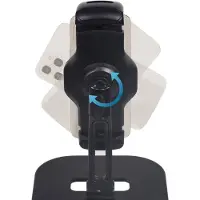 Hjh OFFICE Gsm-houder / Tablet houder FLEXMOBI IV Metaal zwart
