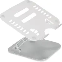 Hjh OFFICE LAPTOP STAND | Laptophouder - Laptop onderzetter zilver