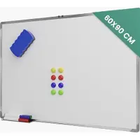 Avalo Whiteboard 60x90 cm - Magnetisch - 14 in - Wit