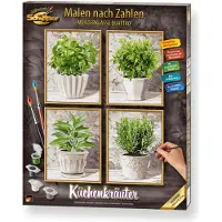 Schipper Schilderen op Nummer - Culinaire keuken kruiden - Hobbypakket