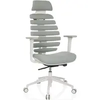 Hjh OFFICE Bureaustoel / draaistoel ERGO LINE W stof moondust