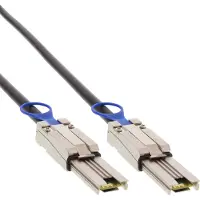 InLine SAS verbindingskabel, Mini-SAS SFF-8088 naar Mini-SAS SFF-8088, 2m