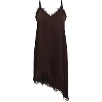 Object Jurk 'OBJNaline' chocoladebruin