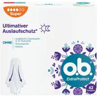 O.B. 2+1 gratis: o.b. Extra Protect Super 42 stuks
