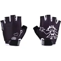 Contec Girly Korte Handschoenen Zwart M Meisje