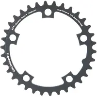 Stronglight binnenbak Type S CT2 Dubbel 10 / 11V Zwart
