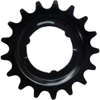 Kmc tandwiel shimano narrow 18t achter zwart (25st)