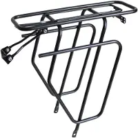 Steco Tubic Slim Design Achterdrager Tasafhouders 28 Inch Zwart