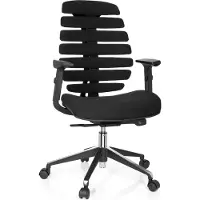 Hjh OFFICE ERGO LINE II - Professionele bureaustoel Zwart