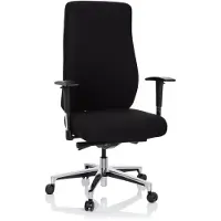 Hjh OFFICE FORCOM - Professionele bureaustoel Zwart