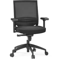 Hjh OFFICE PORTO BASE - Professionele bureaustoel Zwart