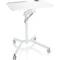 Hjh OFFICE STAND VM-SU I | Zit-statafel - Accessoires Wit