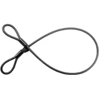 Contec Ct, kabel met lus, Powerloc, 10 mm x 120 cm, zwart