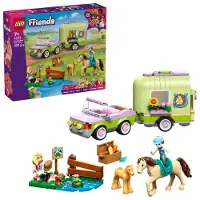 LEGO Friends 42695 Trailer Met Paard En Veulen Bouwstenen Multicolor
