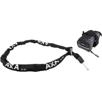 Axa Kit ULC 130 met zadeltas 130 - een veilige set kettingvergrendelingen voor fietsen...