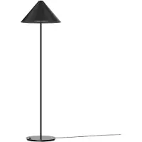 Louis Poulsen Design vloerlamp Keglen, dimbaar, zwart, Woon-/ Eetkamer, Aluminium, Design, vloerlamp