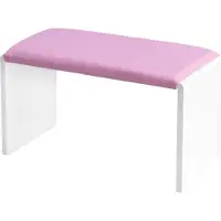 Activeshop Manicure Armsteun Professioneel Roze – Professional – Nagelstandaard voor UV-Lamp & Stofafzuiger – Eco-Leer – Direct Klaar voor Gebruik