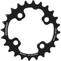Stronglight binnenkettingblad Shimano XT FC-M785 2x10V Zwart || Maat: 24