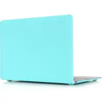Mobigear Laptophoes geschikt voor Apple MacBook Air 11 Inch (2010-2016) Hoes Hardshell Laptopcover MacBook Case | Matte - Turquoise - Model A1370 / A1465