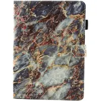 Mobigear Marble Bookcase voor Apple iPad 5 (2017) - Bruin