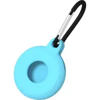 Mobigear Circle TPU Sleutelhanger voor Apple AirTag - Blauw