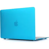Mobigear Laptophoes geschikt voor Apple MacBook Air 11 Inch (2010-2016) Hoes Hardshell Laptopcover MacBook Case | Matte - Blauw - Model A1370 / A1465