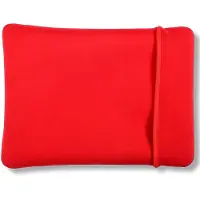 Mobigear Two Way Neopreen Sleeve Universeel - Laptop 14 inch - Zwart / Rood