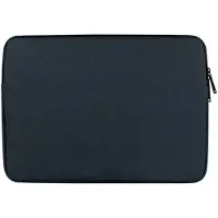 Mobigear Oxford Katoen Sleeve Universeel - Laptop 13 inch - Marineblauw