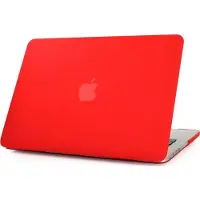 Mobigear Laptophoes geschikt voor Apple MacBook Pro 13 Inch (2012-2015) Hoes Hardshell Laptopcover MacBook Case | Matte - Rood - Model A1425 / A1502