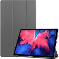 Mobigear Tri-Fold Bookcase voor Lenovo Tab P11 Plus Gen 1 - Grijs