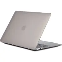 Mobigear Laptophoes geschikt voor Apple MacBook Air 13 Inch (2018-2020) Hoes Hardshell Laptopcover MacBook Case | Matte - Grijs - Model A1932 / A2179 / A2337