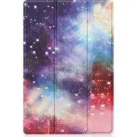 Mobigear Tri-Fold Bookcase voor Samsung Galaxy Tab A8 10.5 (2021) - Milky Way