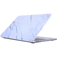 Mobigear Laptophoes geschikt voor Apple MacBook Pro 15 Inch (2016-2019) Hoes Hardshell Laptopcover MacBook Case | Marble - Model 23 - Model A1707 / A1990