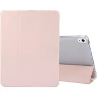 Mobigear Tri-Fold Bookcase voor Apple iPad Air 5 (2022) - Roze