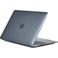 Mobigear Laptophoes geschikt voor Apple MacBook Air 13 Inch (2018-2020) Hoes Hardshell Laptopcover MacBook Case | Glossy - Zwart - Model A1932 / A2179 / A2337