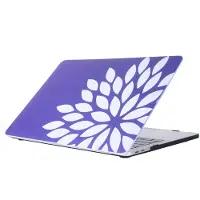Mobigear Laptophoes geschikt voor Apple MacBook Pro 15 Inch (2016-2019) Hoes Hardshell Laptopcover MacBook Case | Flowers - Model 58 - Model A1707 / A1990