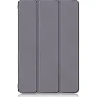 Mobigear Tablethoes geschikt voor Samsung Galaxy Tab S9 Plus Hoes | Tri-Fold Bookcase + Stylus Houder - Grijs