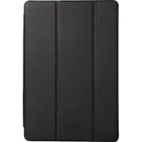 Mobigear Tablethoes geschikt voor Samsung Galaxy Tab S6 Lite Hoes | Tri-Fold Bookcase + Stylus Houder - Zwart